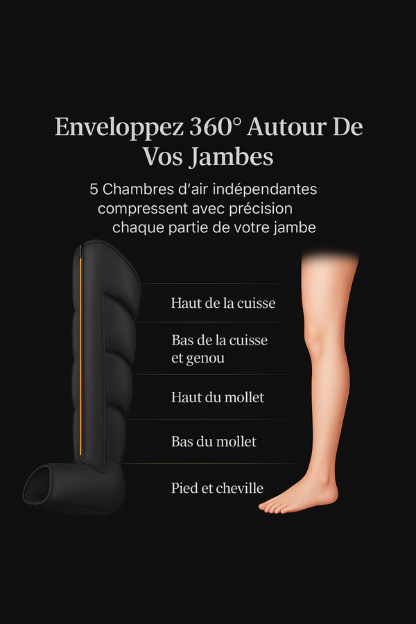 Compression 360° AIRPLUS PRO — 5 chambres d’air